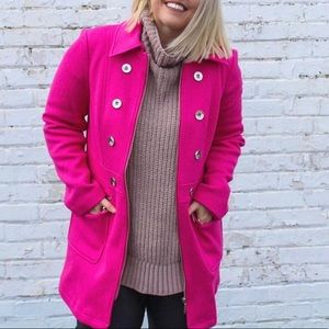 Pink Pea Coat